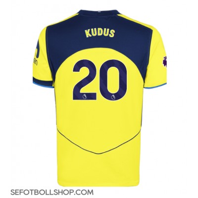 Billiga Tottenham Hotspur Mohammed Kudus #20 Tredje fotbollskläder 2025-26 Kortärmad Billiga Tottenham Hotspur Mohammed Kudus #20 Tredje fotbollskläder 2025-26 Kortärmad